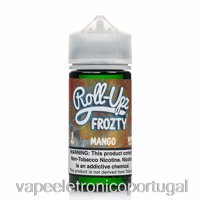 Vape Eletrônico Frozty Manga - Suco Roll-upz - 100ml 0mg
